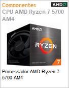 Processador AMD Ryzen 7 5700 AM4  (Figura somente ilustrativa, no representa o produto real)