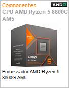 Processador AMD Ryzen 5 8600G AM5  (Figura somente ilustrativa, no representa o produto real)