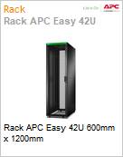 Rack APC Easy 42U 600mm x 1200mm  (Figura somente ilustrativa, no representa o produto real)