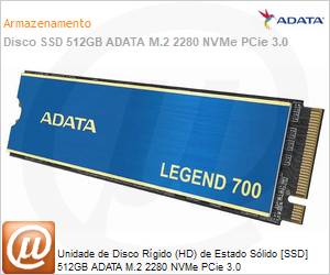 ADATA - ALEG-700-512GCS - Unidade de Disco Rígido (HD) de Estado