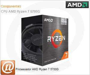 100100000263BOX - Processador AMD Ryzen 7 5700G 