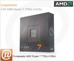 100100000591WOF - Processador AMD Ryzen 7 7700x 4.5Ghz 