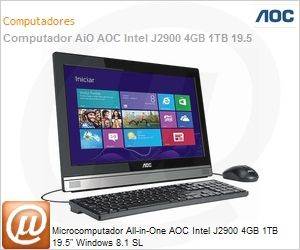 20C41U-W81SL - Desktop-PC All-in-One AOC Intel J2900 4GB 1TB 19.5" Windows 8.1 SL