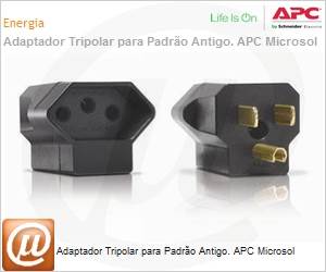 9020620032 - Adaptador Tripolar para Padro Antigo. APC Microsol