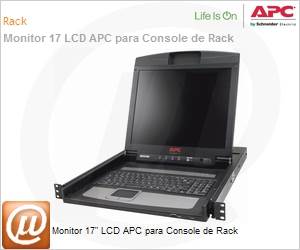 AP5717 - Monitor 17" LCD APC para Console de Rack 