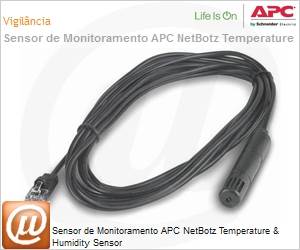 AP9335TH - Sensor de Monitoramento APC NetBotz Temperature & Humidity Sensor 