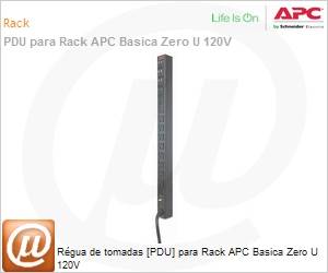 AP9551 - Rgua de tomadas [PDU] para Rack APC Basica Zero U 120V