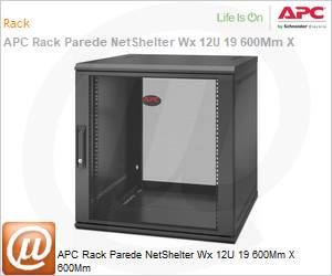 AR112SH6 - APC Rack Parede NetShelter Wx 12U 19 600Mm X 600Mm 