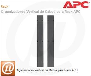 AR7581A - Organizadores Vertical de Cabos para Rack APC