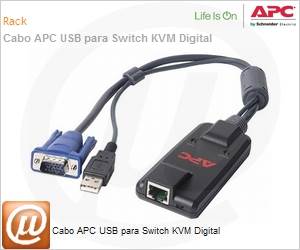 KVM-USB - Cabo APC USB para Switch KVM Digital 