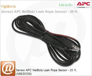 APC - NBES0304 - Sensor APC NetBotz Leak Rope Sensor - 20 ft