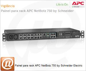 NBRK0750 - Painel para rack APC NetBotz 750 by Schneider Electric 