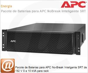 SRT192RMBP2 - Pacote de Baterias para APC No-Break Inteligente SRT de 192 V 8 e 10 kVA para rack