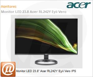 UM.QR2AA.E01 - Monitor LED 23.8" Acer RL242Y Eyii Vero IPS 