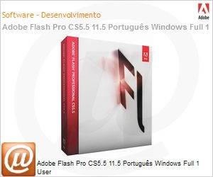 65109047 - Adobe Flash Pro CS5.5 11.5 Portugus Windows Full 1 User