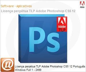 65048697AD01A00 - Licena perptua TLP Adobe Photoshop CS5 12 Portugus Windows Full 1 - 2499 