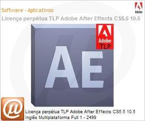 65110702AD01A00 - Licena perptua TLP Adobe After Effects CS5.5 10.5 Ingls Multiplataforma Full 1 - 2499 