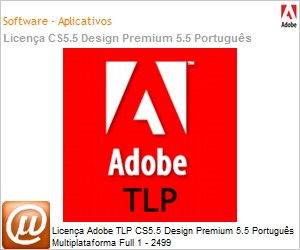65112211AD01A00 - Licena perptua TLP Adobe CS5.5 Design Premium 5.5 Portugus Multiplataforma Full 1 - 2499 