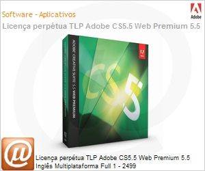 65118228AD01A00 - Licena perptua TLP Adobe CS5.5 Web Premium 5.5 Ingls Multiplataforma Full 1 - 2499 