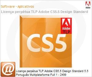 65120697AD01A00 - Licena perptua TLP Adobe CS5.5 Design Standard 5.5 Portugus Multiplataforma Full 1 - 2499 