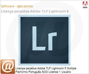 65237536AD01A00 - Licena perptua Adobe TLP Lightroom 6 Multiple Platforms Portugus AOO License 1 Usurio 