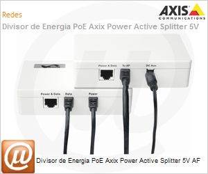 5008-001 - Divisor de Energia PoE Axix Power Active Splitter 5V AF