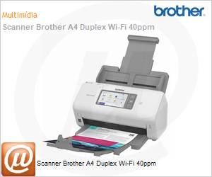 ADS-4700W - Scanner Brother ADS-4700W 40ppm 600x600dpi ADF USB Wi-Fi Duplex 