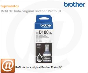 BTD100BK - Refil de tinta original Brother Preto 5K