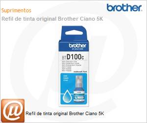 BTD100C - Refil de tinta original Brother Ciano 5K