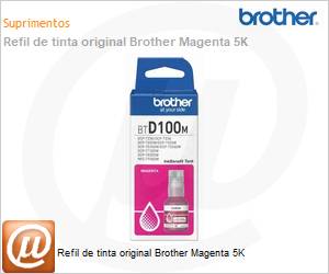 BTD100M - Refil de tinta original Brother Magenta 5K