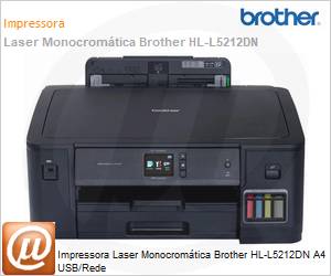 HL-L5212DN - Impressora Laser Monocromtica Brother HL-L5212DN A4 USB/Rede 