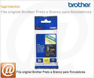 TZE325 - Fita original Brother Preto e Branco para Rotuladores