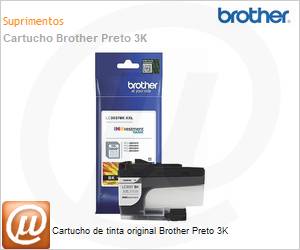 LC-3037BK - Cartucho de tinta original Brother Preto 3K
