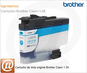 LC3037C - Cartucho de tinta original Brother Ciano 1.5K