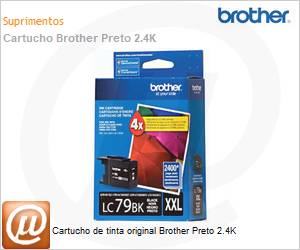 LC79BK - Cartucho de tinta original Brother Preto 2.4K