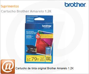 LC79Y - Cartucho de tinta original Brother Amarelo 1.2K
