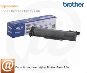 TN-B021BR - Cartucho de toner original Brother Preto 2.6K