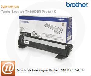 TN1060BR - Cartucho de toner original Brother TN1060BR Preto 1K