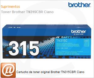 TN315CBR - Cartucho de toner original Brother TN315CBR Ciano 