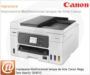 5779C005AA - Impressora Multifuncional tanque de tinta Canon Mega Tank Maxify GX4010 
