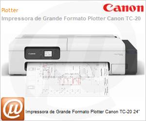 5815C008AA - Impressora de Grande Formato Plotter Canon TC-20 24" 