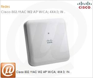 AIR-AP2802I-Z-K9 - Cisco802.11AC W2 AP W/CA; 4X4:3; IN . 