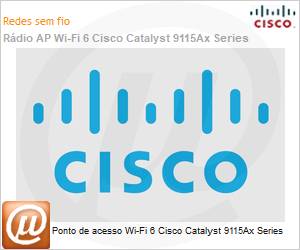 C9115AXE-Z - Ponto de acesso Wi-Fi 6 Cisco Catalyst 9115Ax Series 