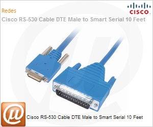 CAB-SS-530MT= - Cisco RS-530 Cable DTE Male to Smart Serial 10 Feet