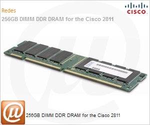 MEM2811-256D= - 256GB DIMM DDR DRAM for the Cisco 2811