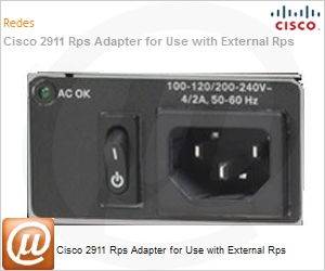 RPS-ADPTR-2911= - Cisco 2911 Rps Adapter for Use with External Rps