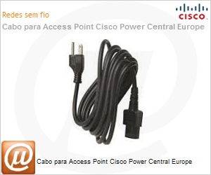 CP-PWR-CORD-BZ= - Cabo para Access Point Cisco Power Central Europe