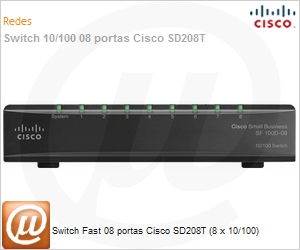 SD208T-NA - Switch Fast 08 portas Cisco SD208T (8 x 10/100)