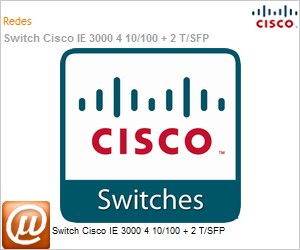 IE-3000-4TC - Switch Cisco IE 3000 4 10/100 + 2 T/SFP