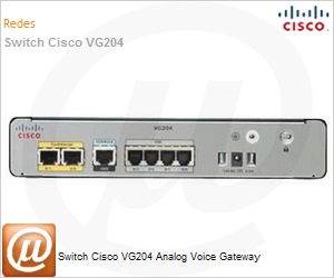 VG204 - Switch Cisco VG204 Analog Voice Gateway